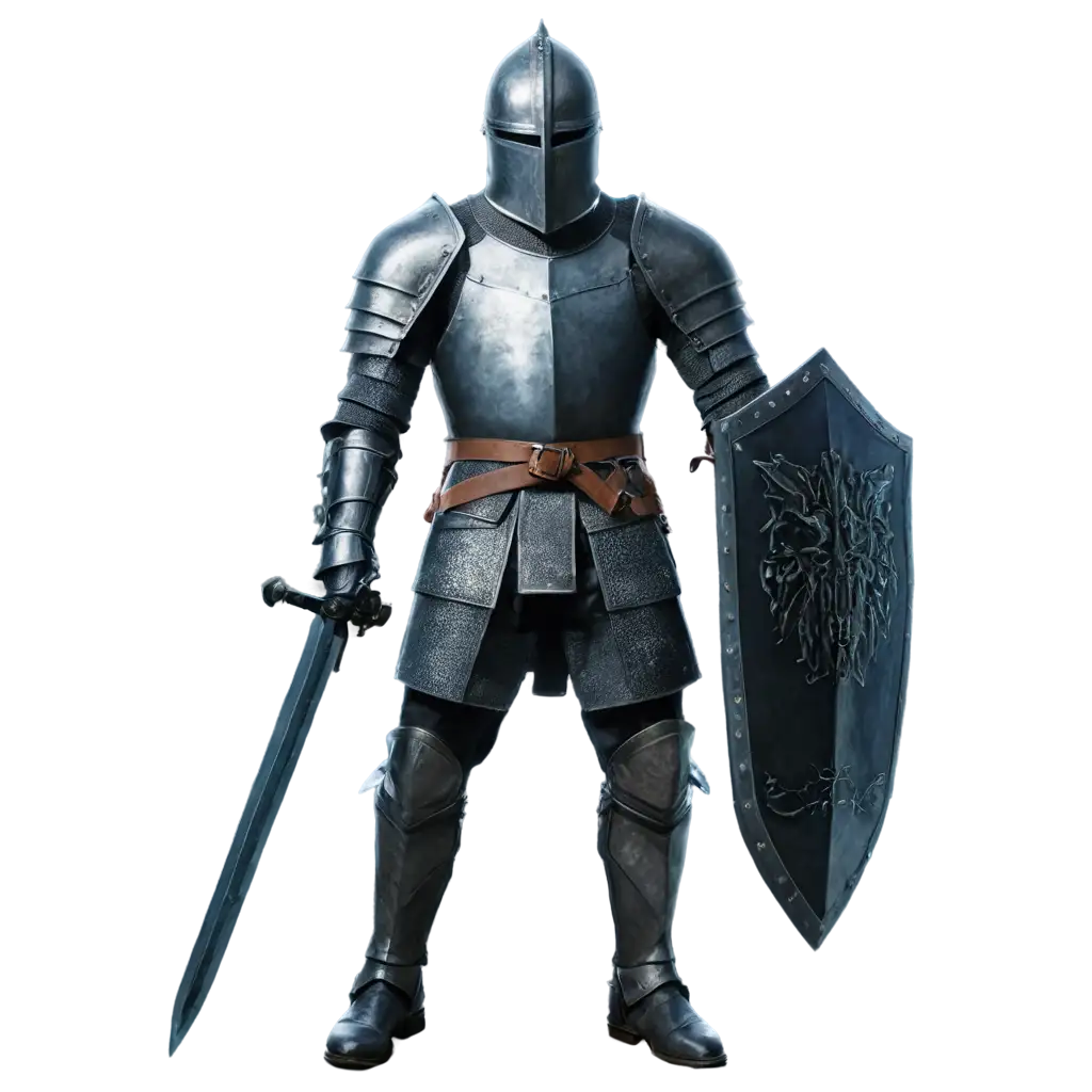Brutal-Knight-PNG-A-Digital-Illustration-of-a-Fierce-Warrior
