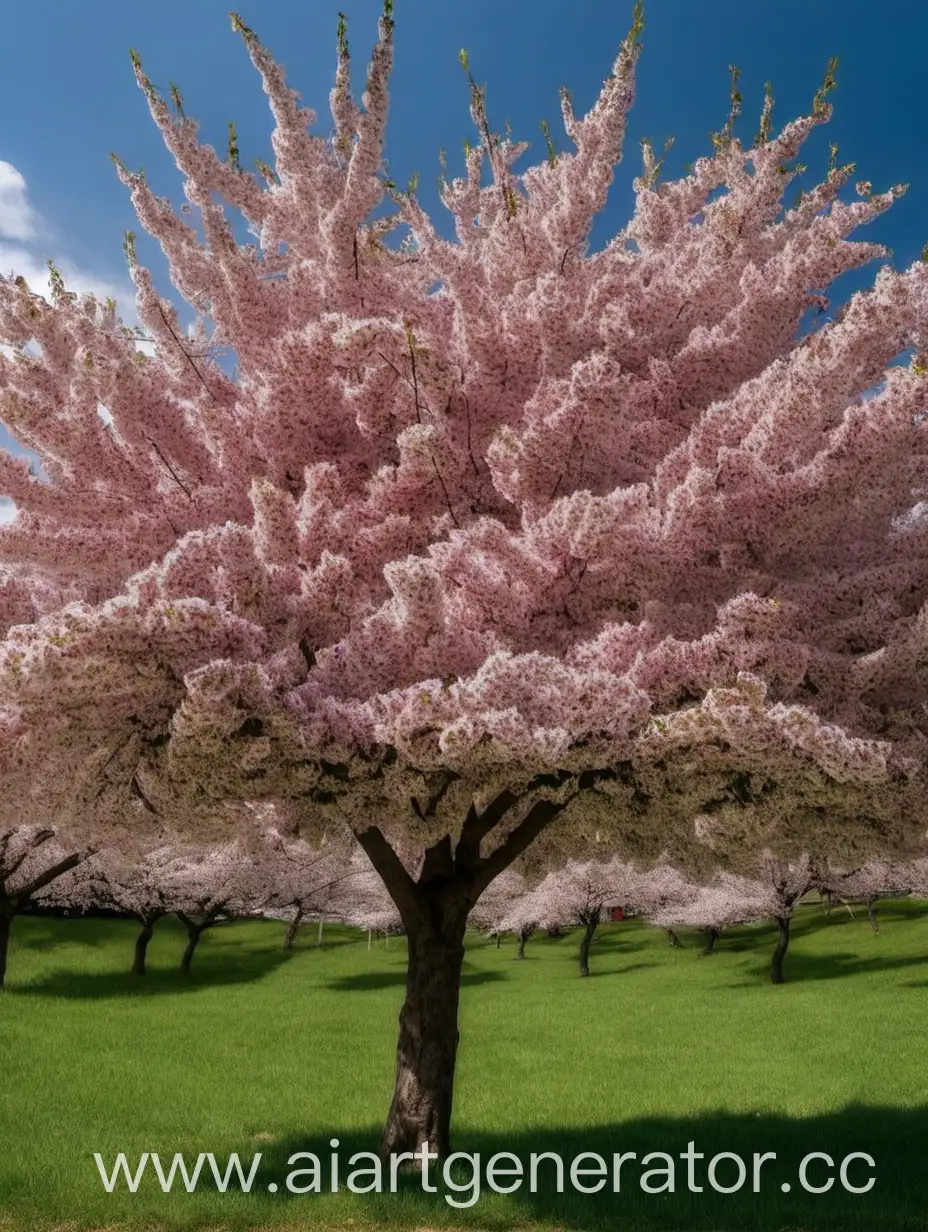 picture of a cherry tree