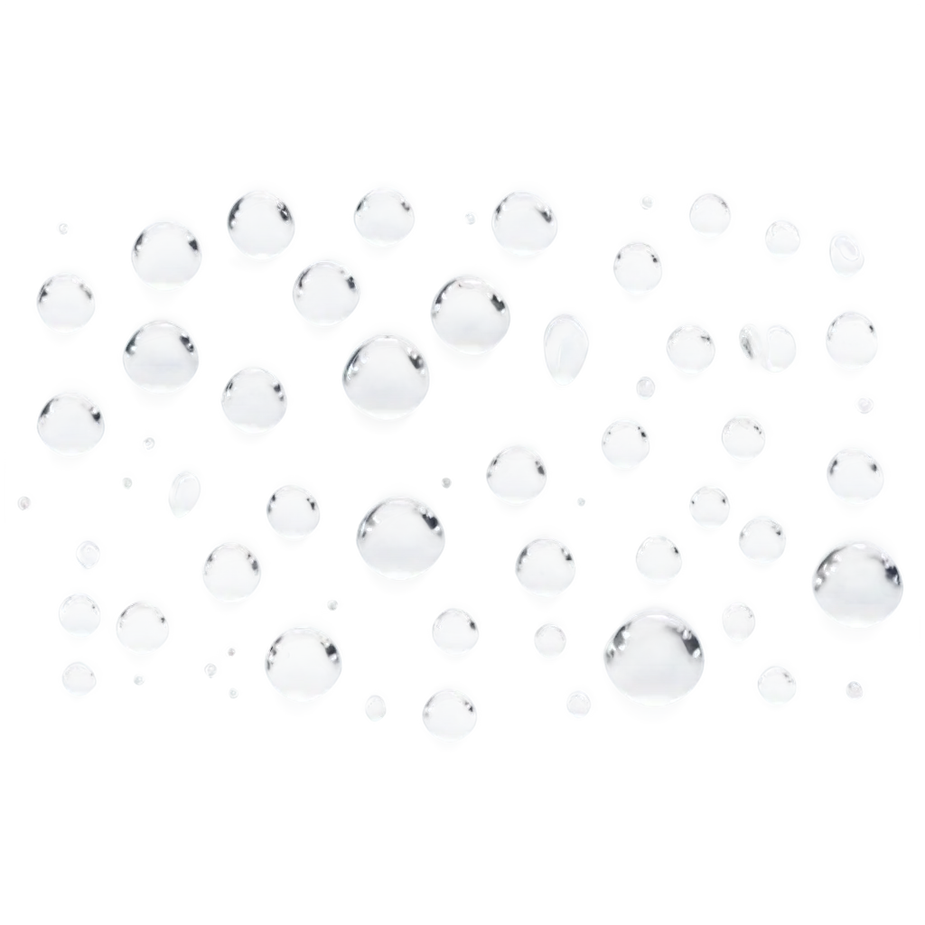 Crystal-Clear-Top-View-PNG-Image-of-Transparent-Drops-on-Horizontal-Surface