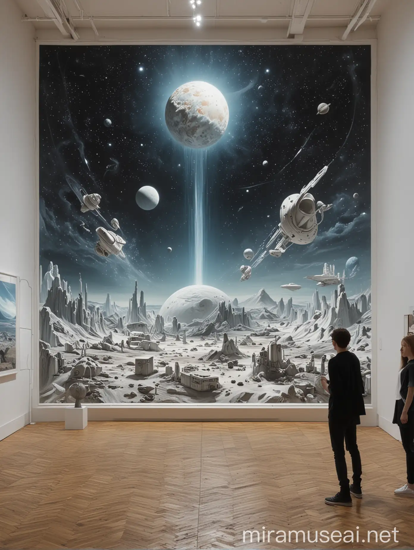 Future Life and Space Inspired Art Exhibition