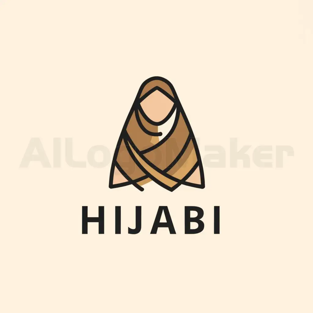 a logo design,with the text "Modesty ", main symbol:Hijabi,Moderate,be used in Events industry,clear background