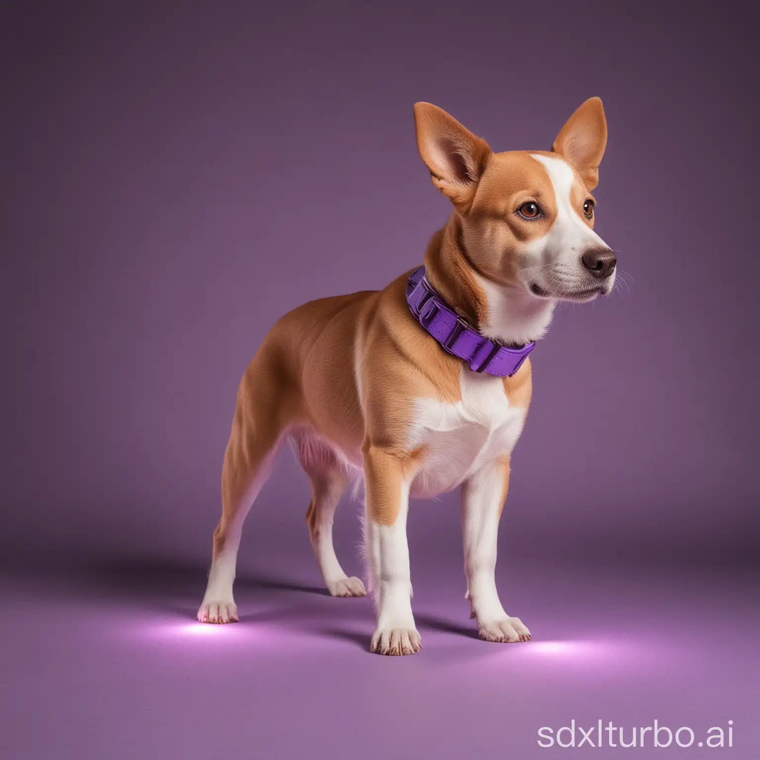 Vibrant-Instagram-Dog-Training-Session-in-Violet-Hues
