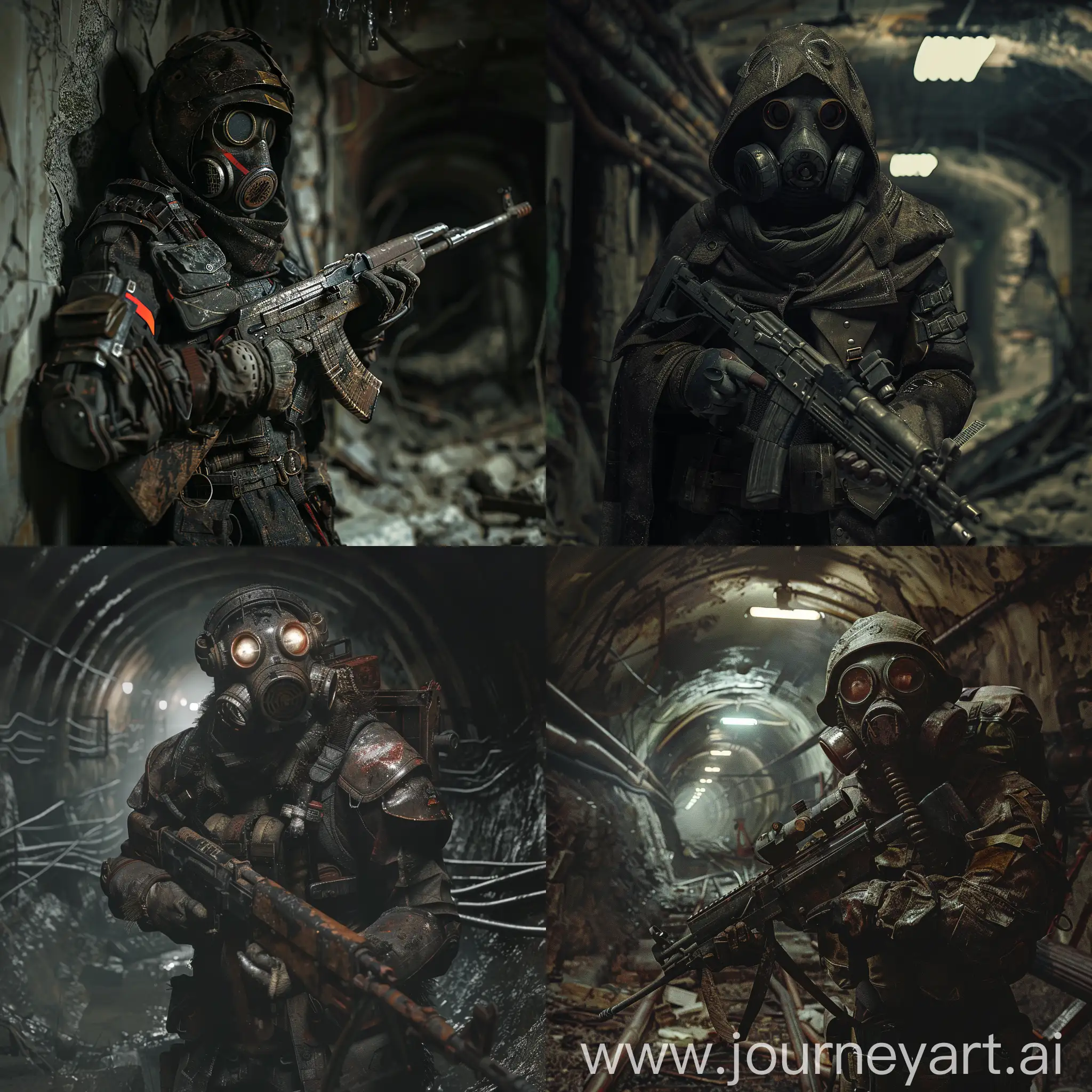 Survivor-in-PostApocalyptic-Catacombs-with-Soviet-Sniper-Rifle