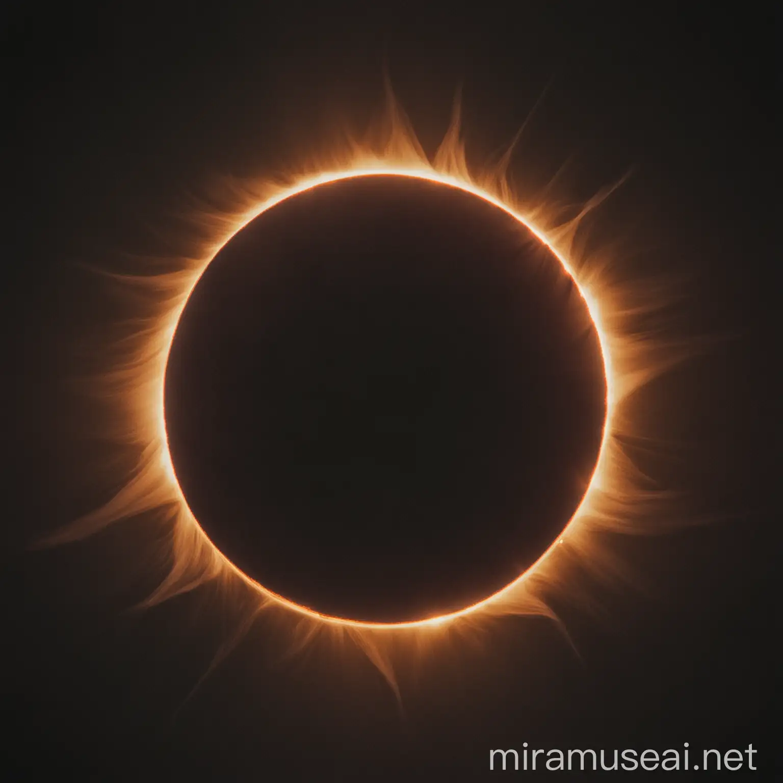 Breathtaking Solar Eclipse Celestial Phenomenon Captured in Radiant Glory