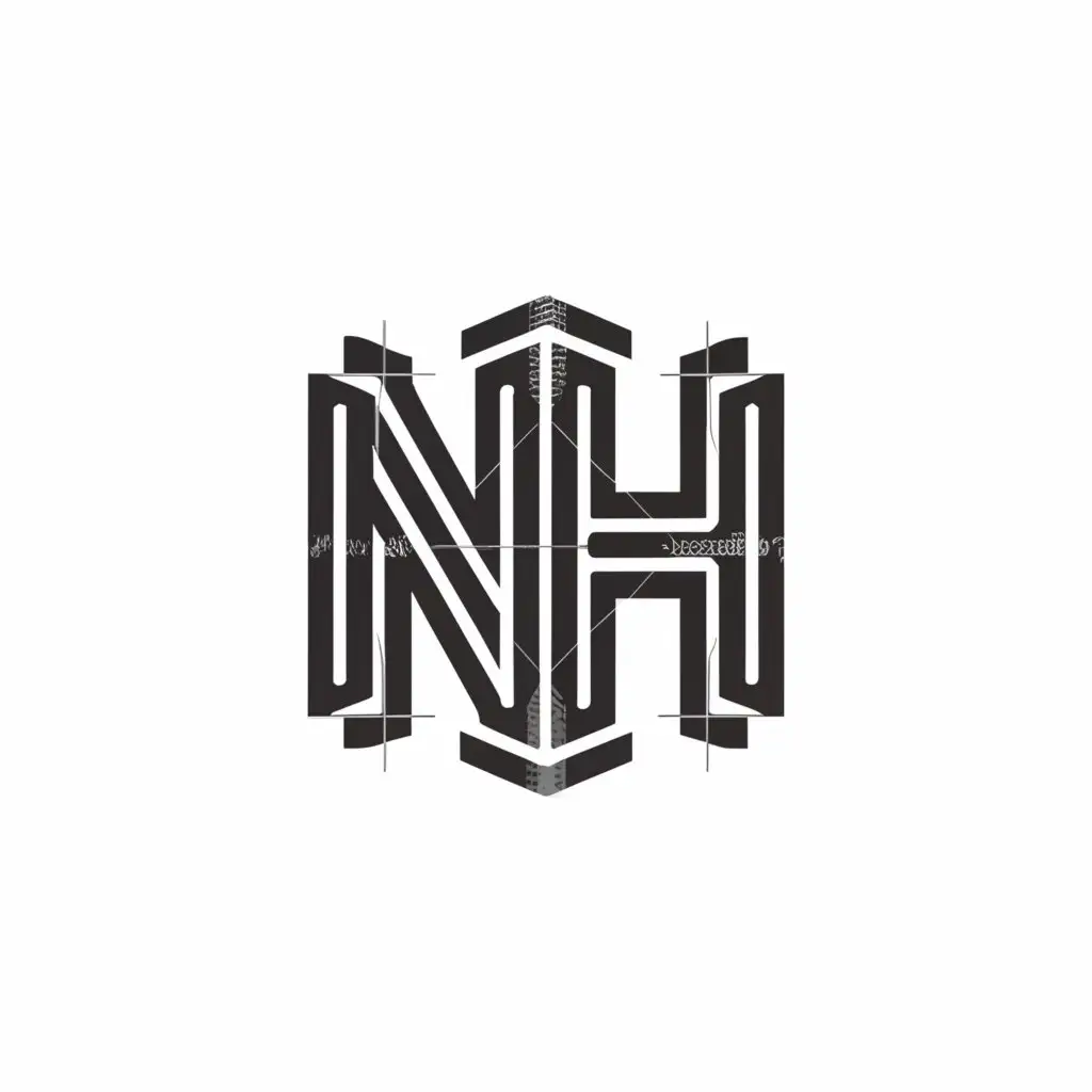 a logo design,with the text "Nyna HAM", main symbol:N,Moderate,be used in Retail industry,clear background