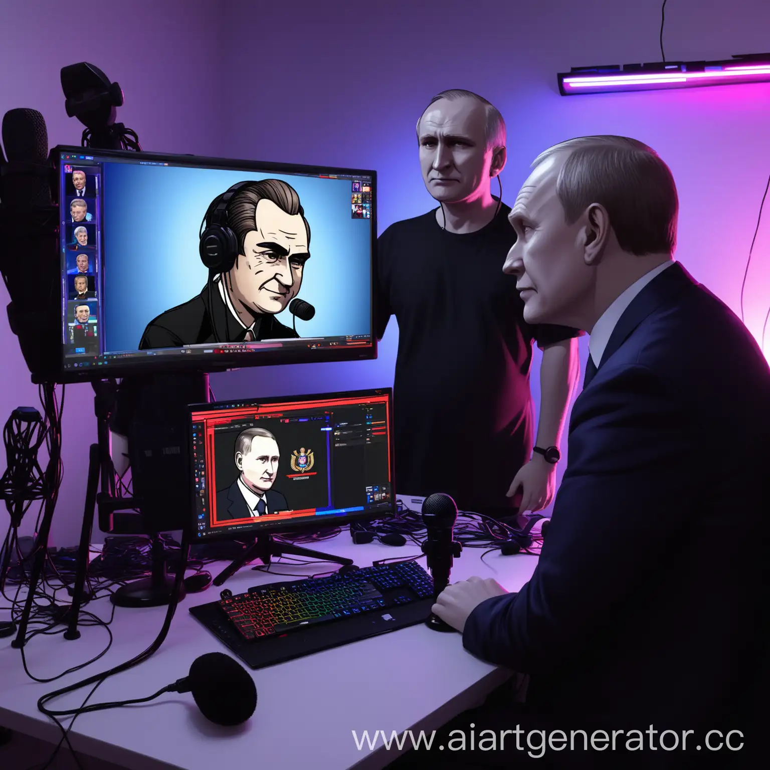 Streamer-Standing-with-President-of-Russia-at-Gaming-Setup