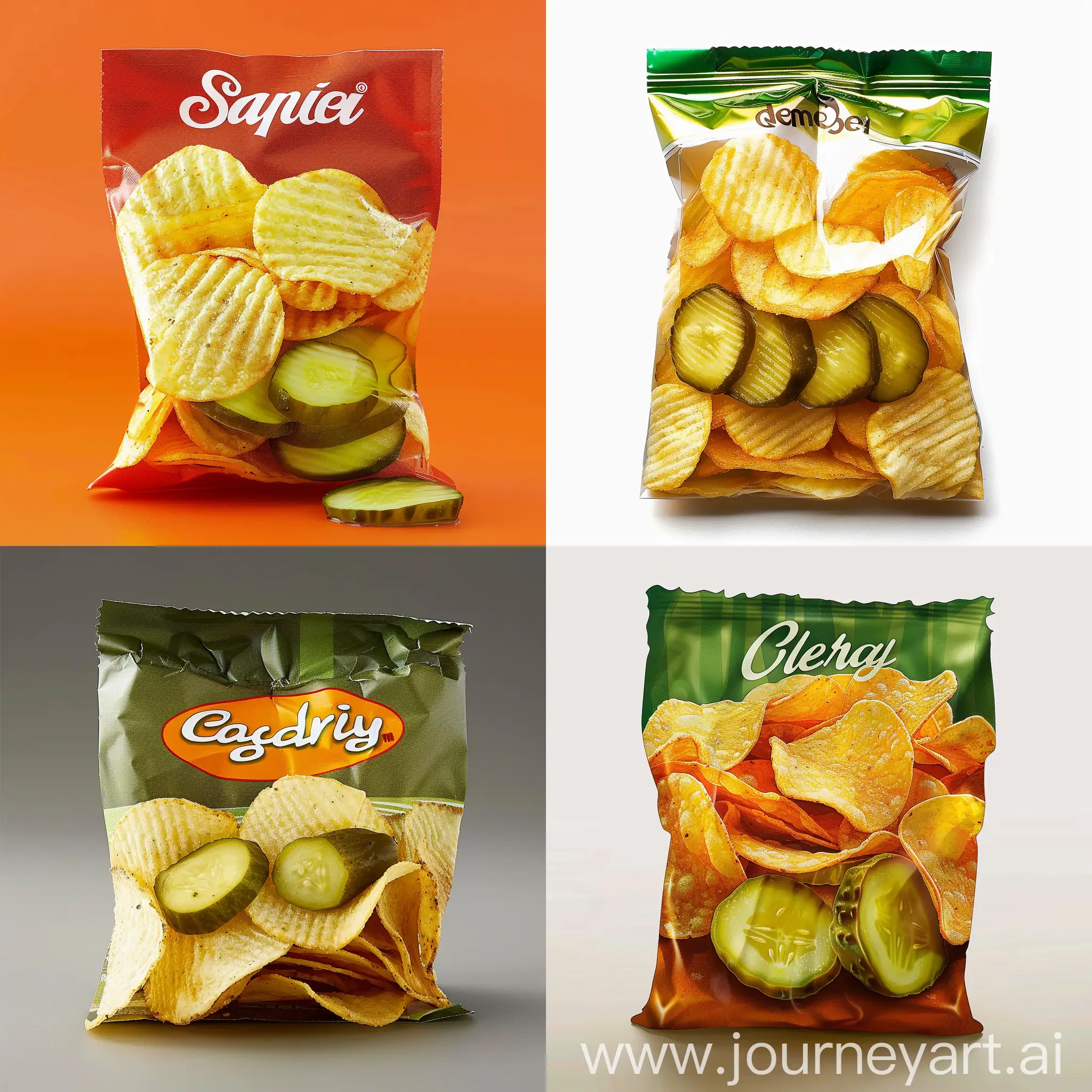 Packet-of-Chips-Featuring-Pickles-Design