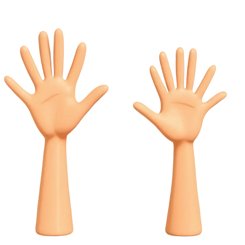 High-Five-Cartoons-PNG-Image-Celebratory-Cartoon-Hand-Gesture