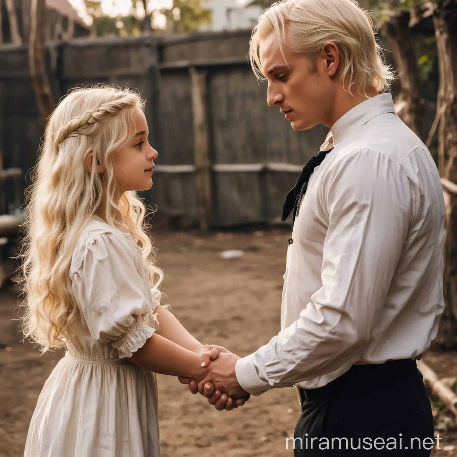 Charming Draco Malfoy Bonds with Lovely Family at the Zoo