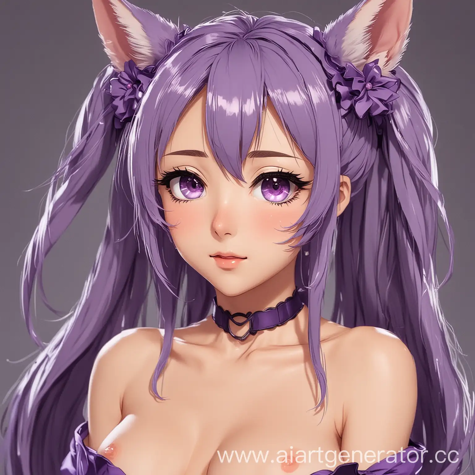 Purple-Anime-Hentai-Tianka-with-Ears-Sensual-Fantasy-Artwork