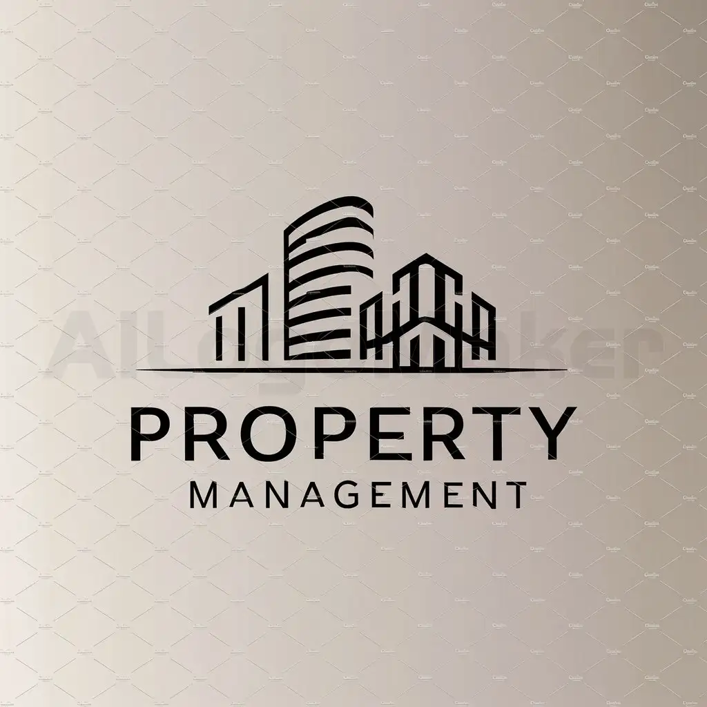 a logo design,with the text "Property management", main symbol:Office,complex,be used in Construction industry,clear background