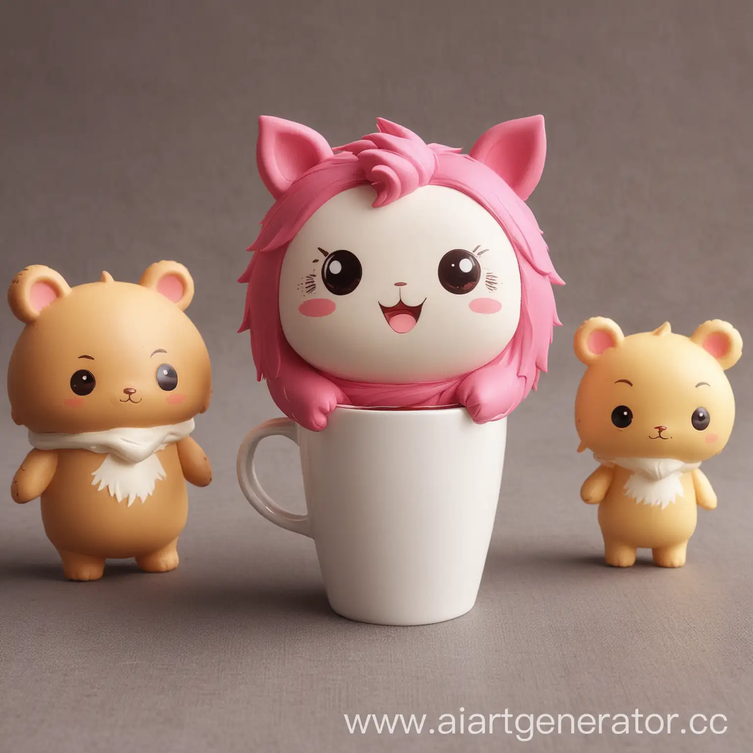 Anime-Toy-Character-Animal-Merchandise-Coffee-Break