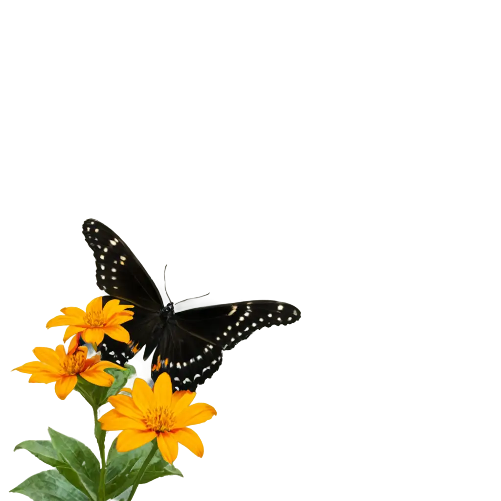 butterfly in a flower