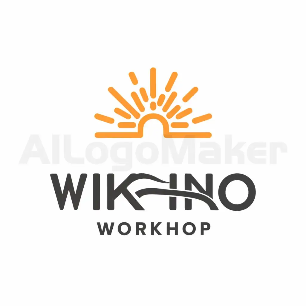 a logo design,with the text "Ink Workshop", main symbol:Solar corona,Moderate,be used in Technology industry,clear background
