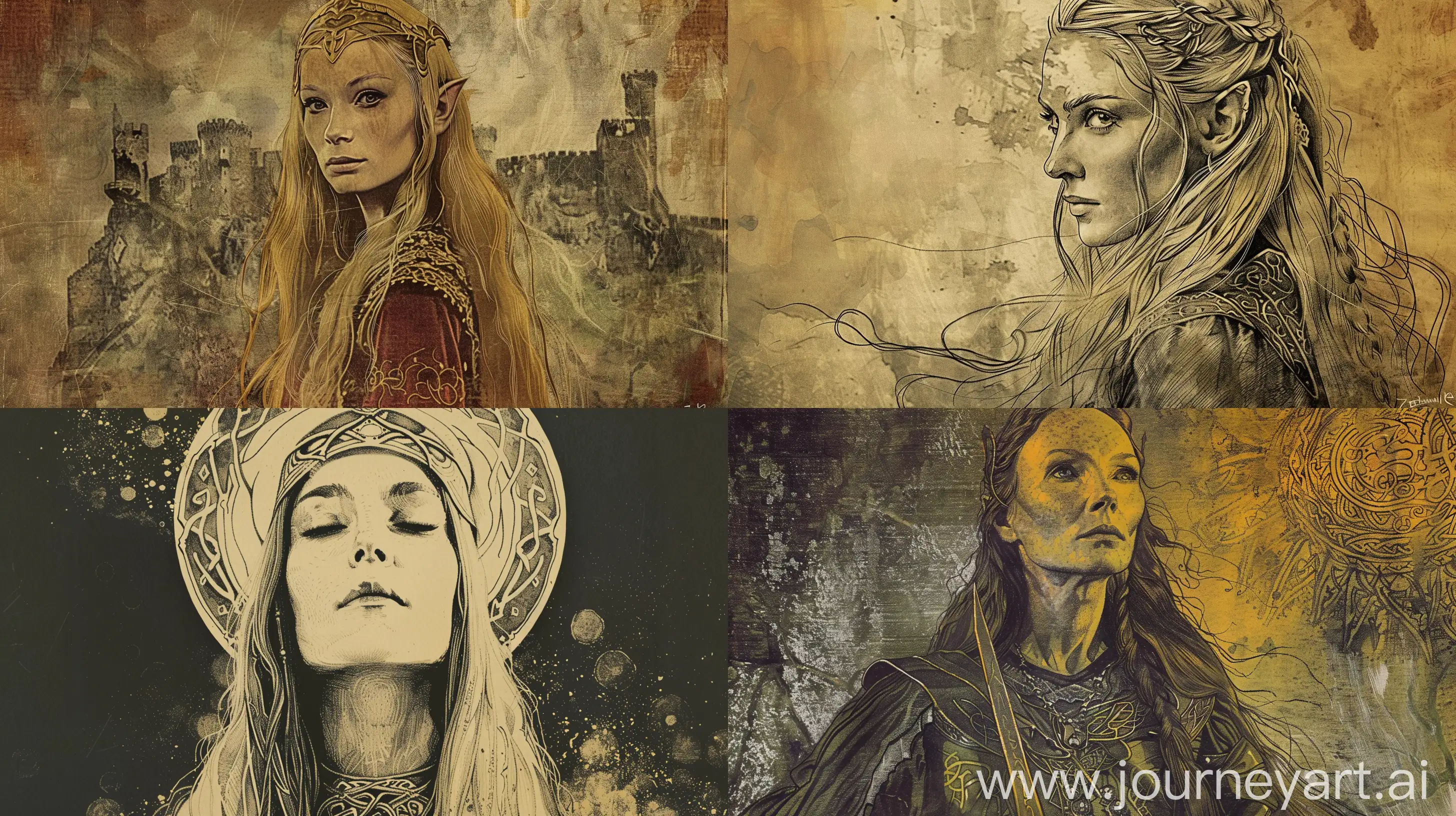 Dark-Fantasy-Art-Galadriel-in-Dungeons-and-Dragons-Style