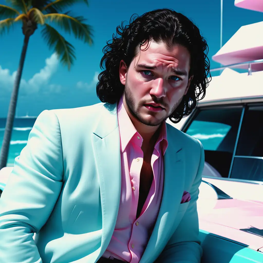 If Jon Snow was in Miami Vice in the 1980's