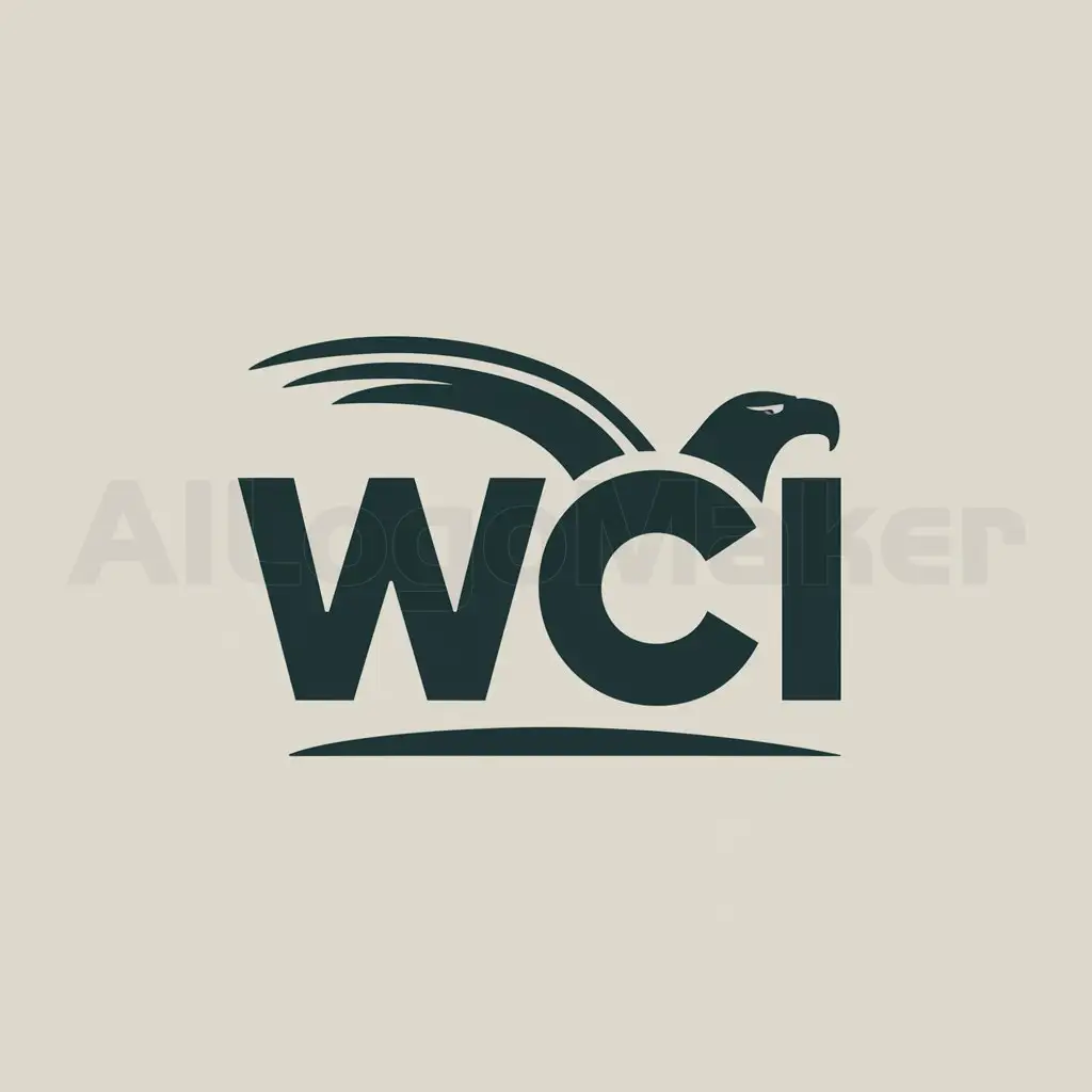 a logo design,with the text "WildLife Conservation Initiative", main symbol:WCI,Moderate,clear background