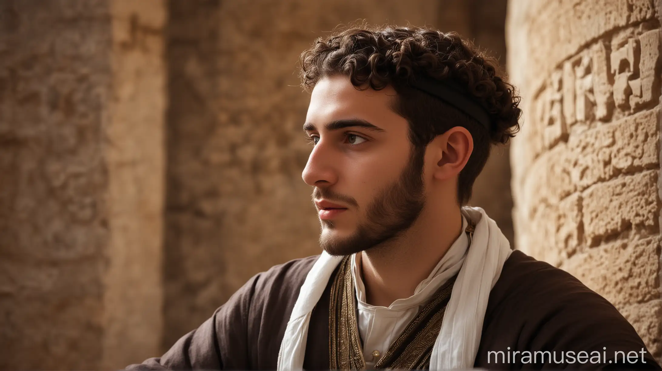 A young Jewish priest in ancient world