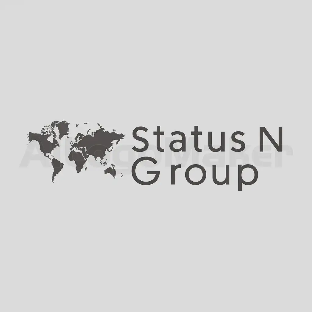 LOGO-Design-For-Legal-Industry-Status-n-Group-World-Map-Symbol-on-Clear-Background