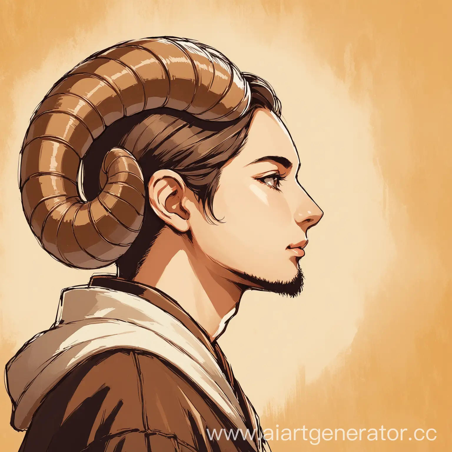 Fantasy-Character-Portrait-Artistic-Profile-of-a-Person-with-Ram-Horns