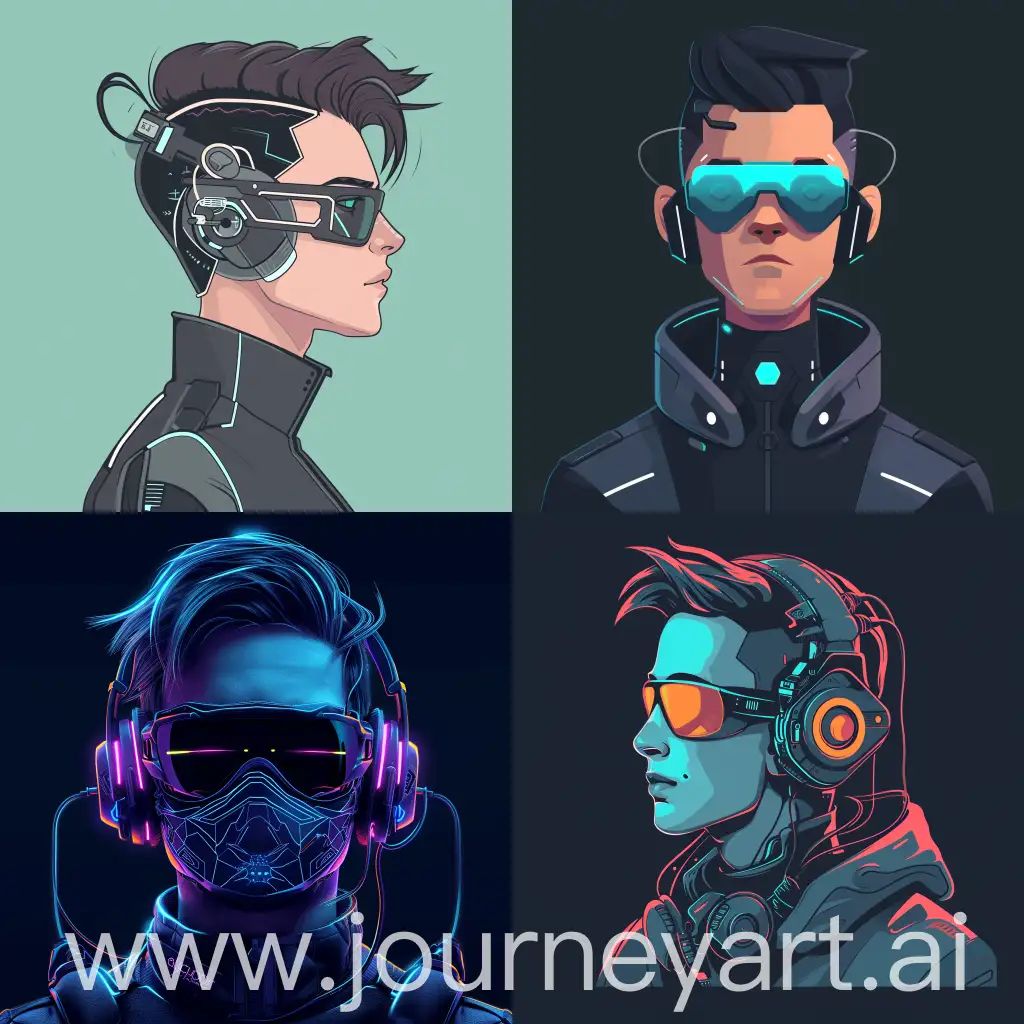 Cyberpunk-Digital-Voice-Assistant-Male-Avatar-for-Telegram-Bot