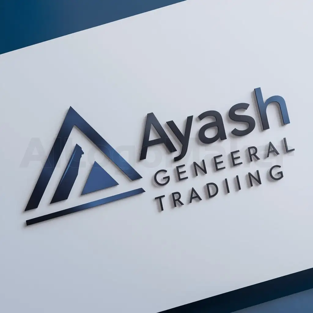a logo design,with the text "Ayash General Trading", main symbol:AGT,Moderate,clear background