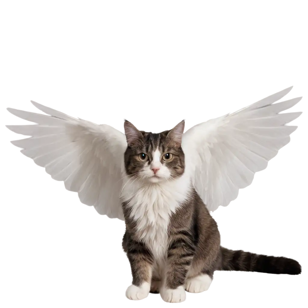 Kucing yang memiliki sayap