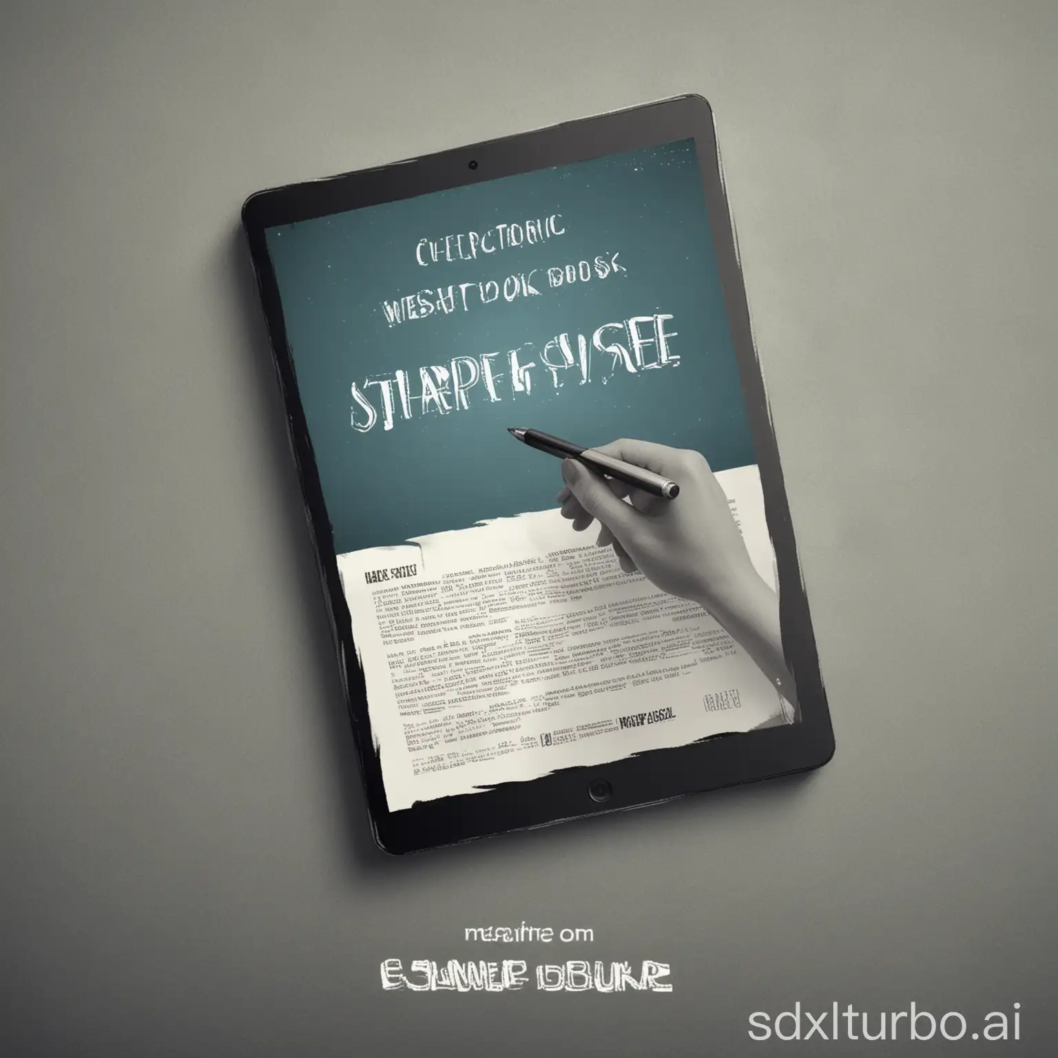 Generate a cover titled 'Electronic Book Website Share'