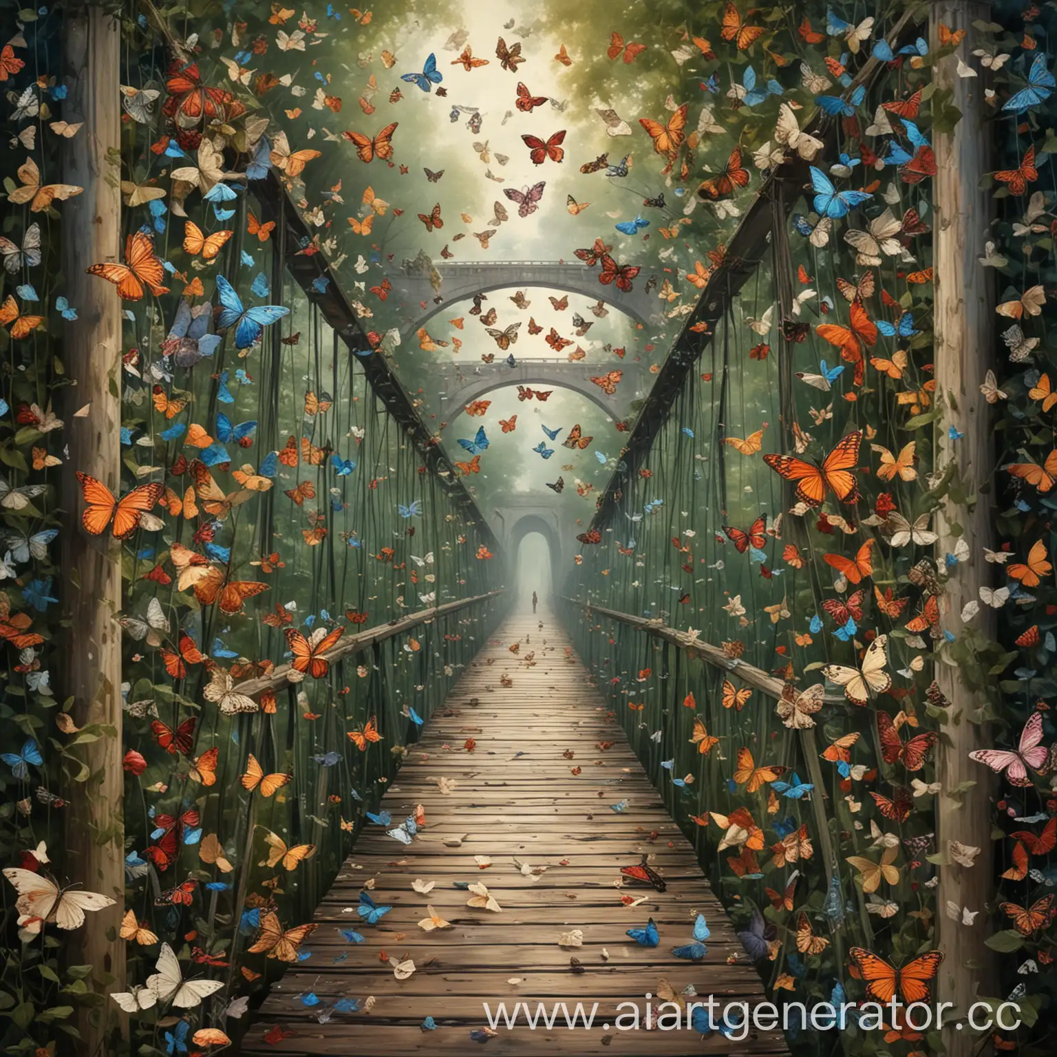 Butterfly-Bridge-Over-Serene-Waters