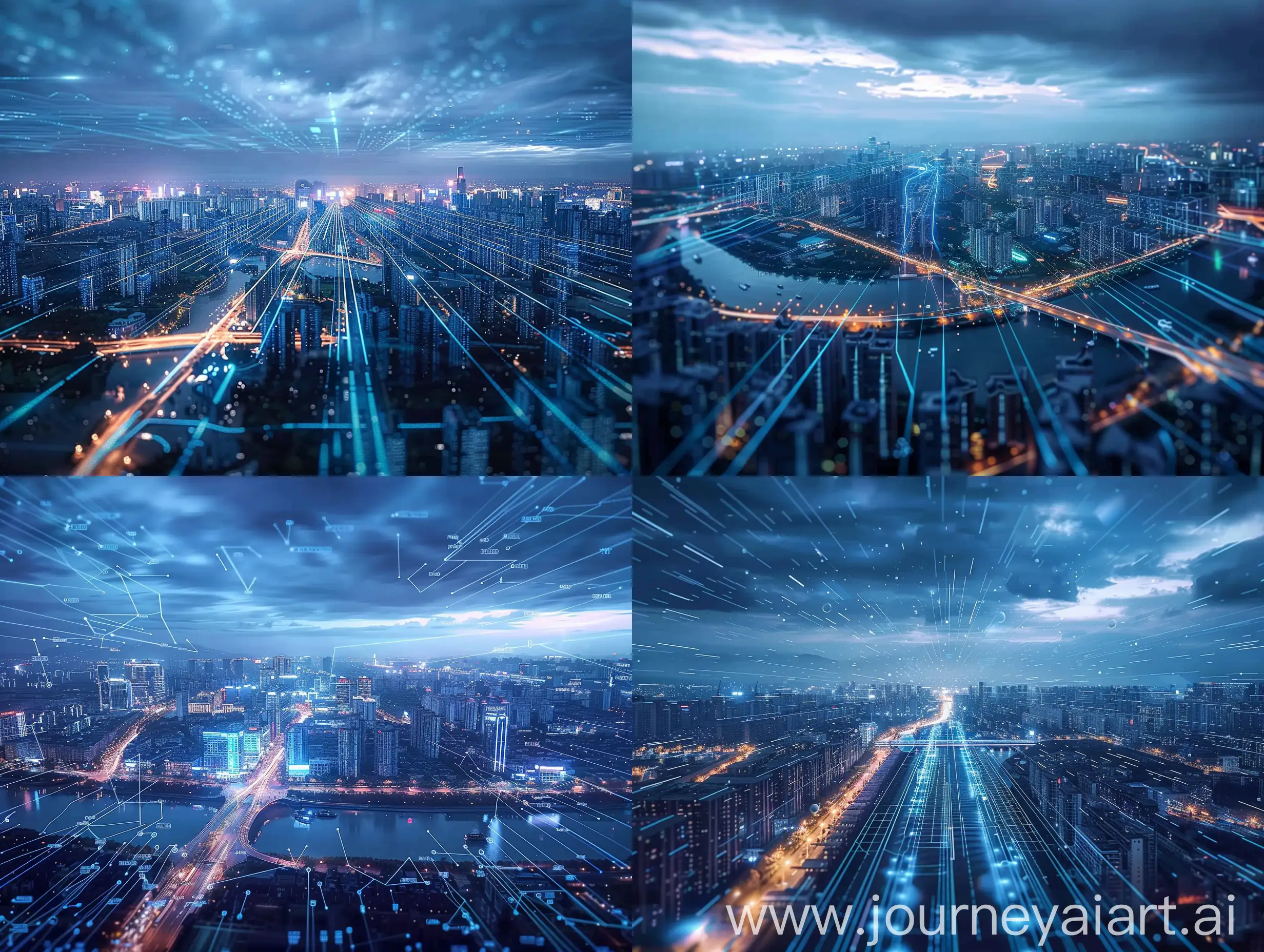 Futuristic-SciFi-Cityscape-Connecting-Chengdu-with-Blue-Holographic-Tech-Lines