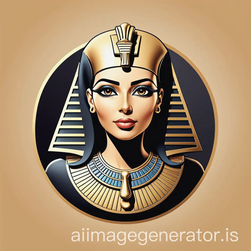 Woman-Egypt-Logo-Design-Concept