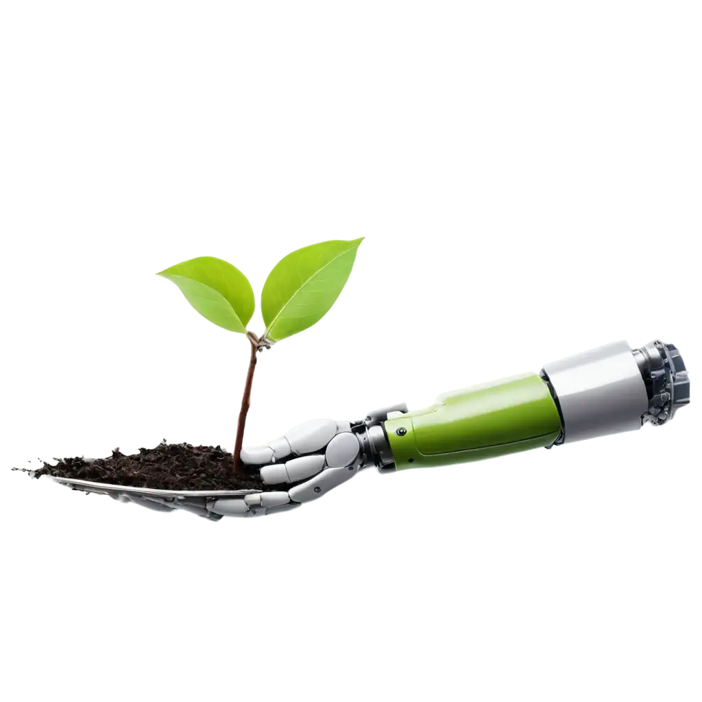 Robot-Hand-Holding-Sapling-PNG-Symbolizing-Environmental-Progress