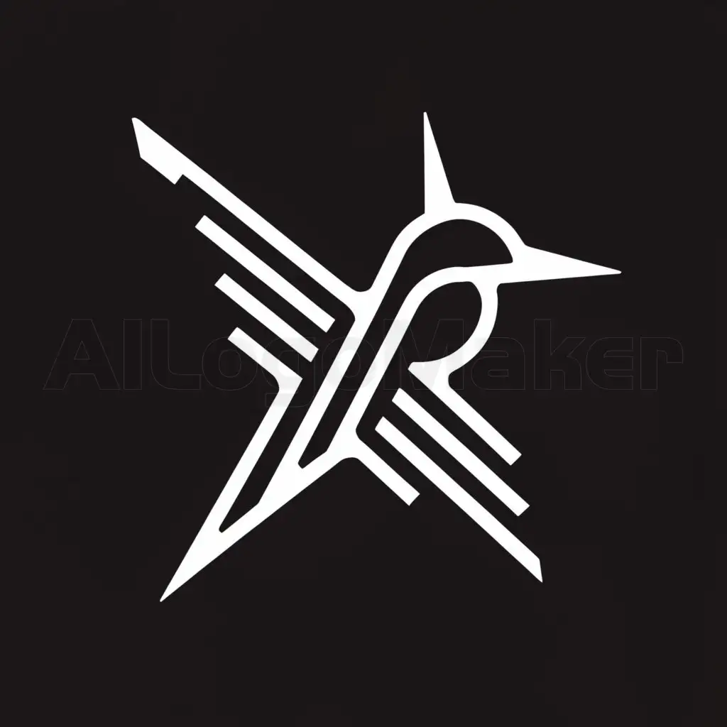 a logo design,with the text "The streetwear clothing brand named villain culture at the intersection of street culture and underground street art, graffiti, hip-hop, skateboarding, streetball, BMX, and others. Emphasizes the spirit of freedom of expression, equality, and creativity through bold and original images in monochrome black and white colors and 1-2 colors can be added. Use various abbreviations of the name.", main symbol:swallow,Moderate,be used in clothing industry,clear background