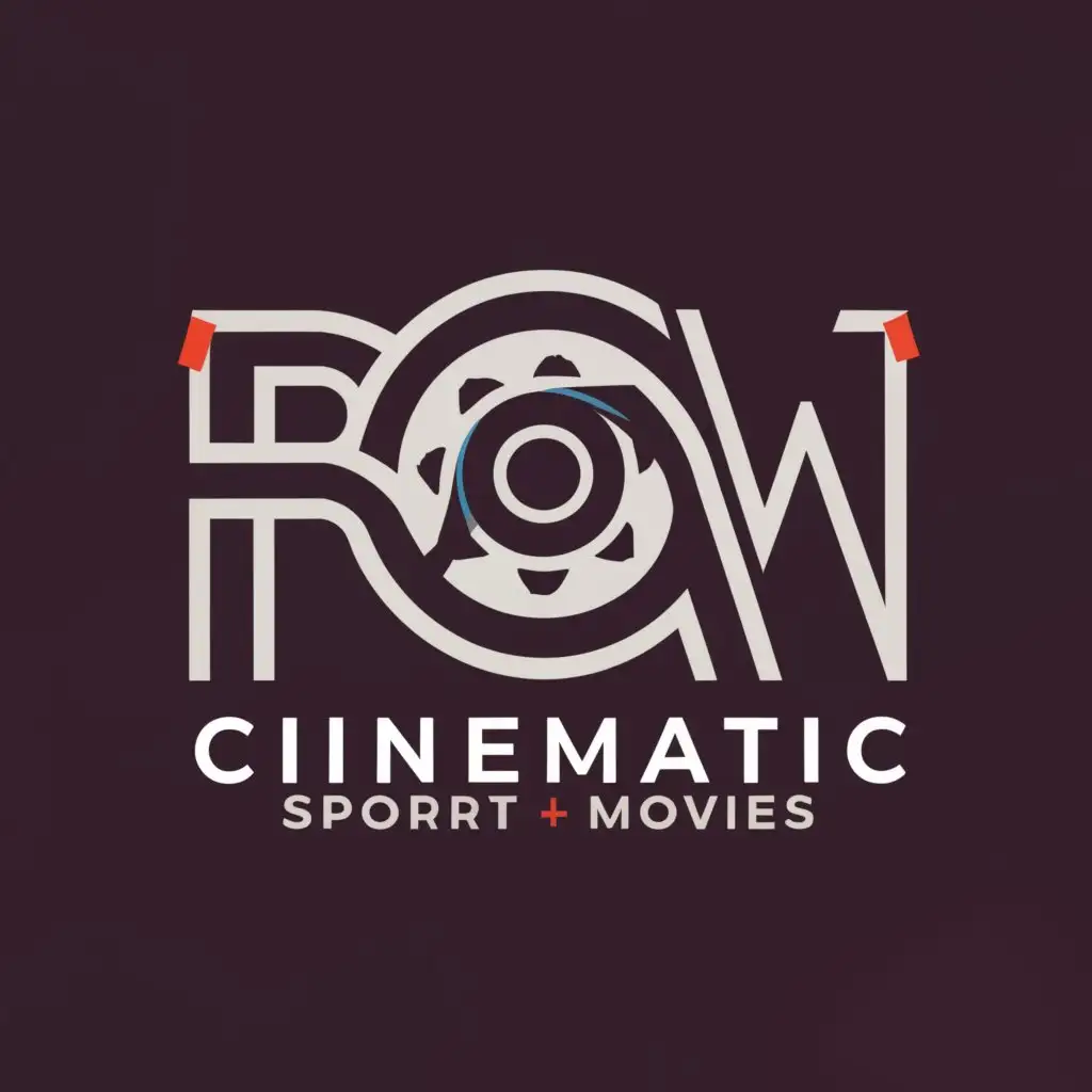 LOGO-Design-For-RAW-Cinematic-Sport-Movie-Inspiration-with-Clear-Background