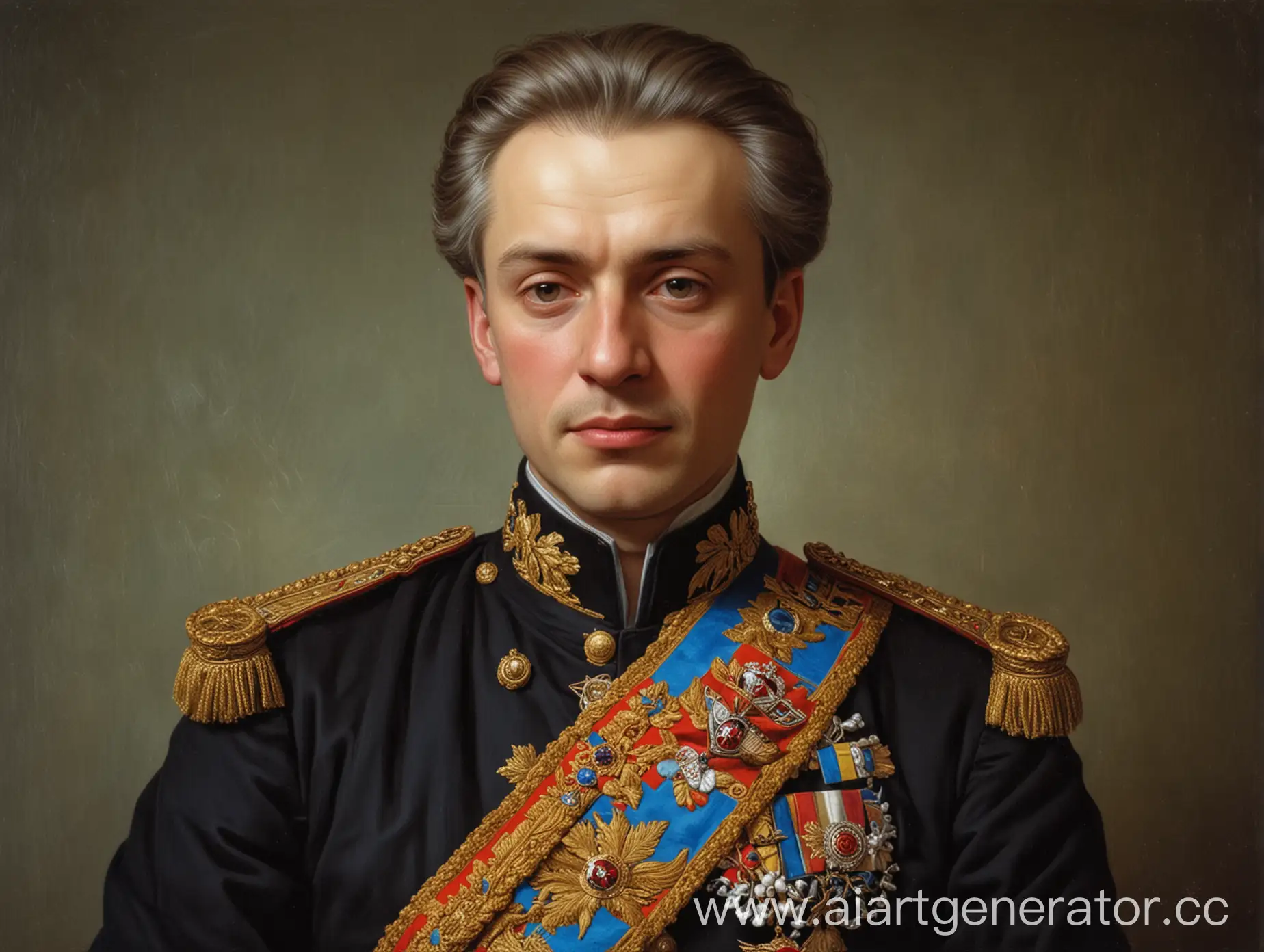 Prince-Vladimir-Sviatoslavich-on-Horseback-Leading-His-Army