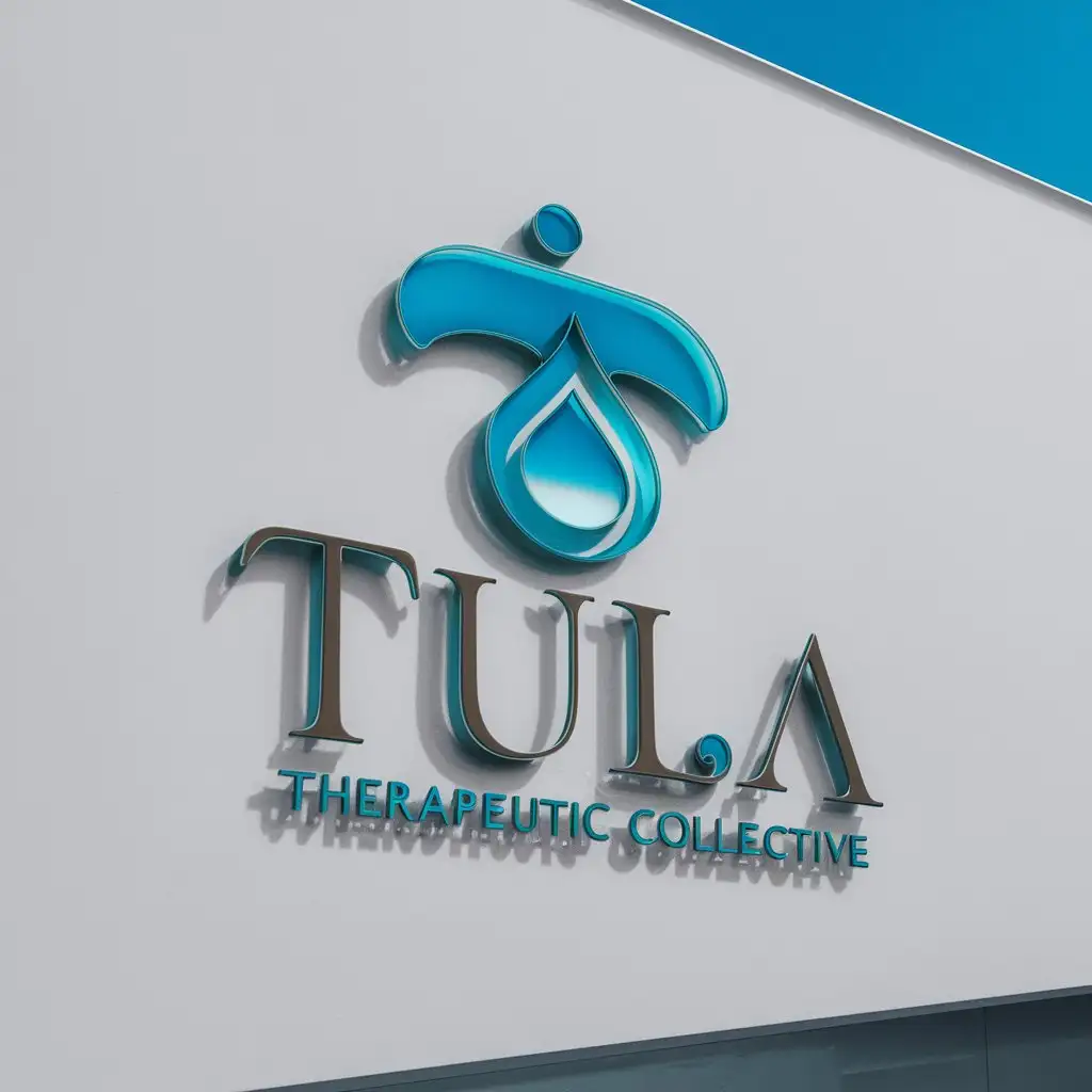 a logo design,with the text "TULA Therapeutic Collective", main symbol: "Create a Refreshment logo for 'TULA Therapeutic Collective', having a knack for illustrative design. Specifically, I want to revamp my attached logo with the following key changes:- Font modification: Change the current typography to something unique that will further bolster our brand identity.- Design elements modification: Alter the design components of the logo. The branding needs to maintain its general feel, but with a refreshed, distinct, and illustrative touch. The aim of these modifications is to strengthen our current branding, rather than shift our business direction completely, focusing on creating modern, vibrant logos.",Moderate,be used in Therapeutic Collective industry,clear background