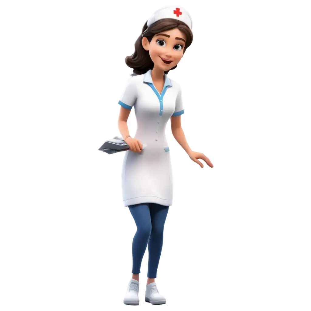 Cartoon nurse