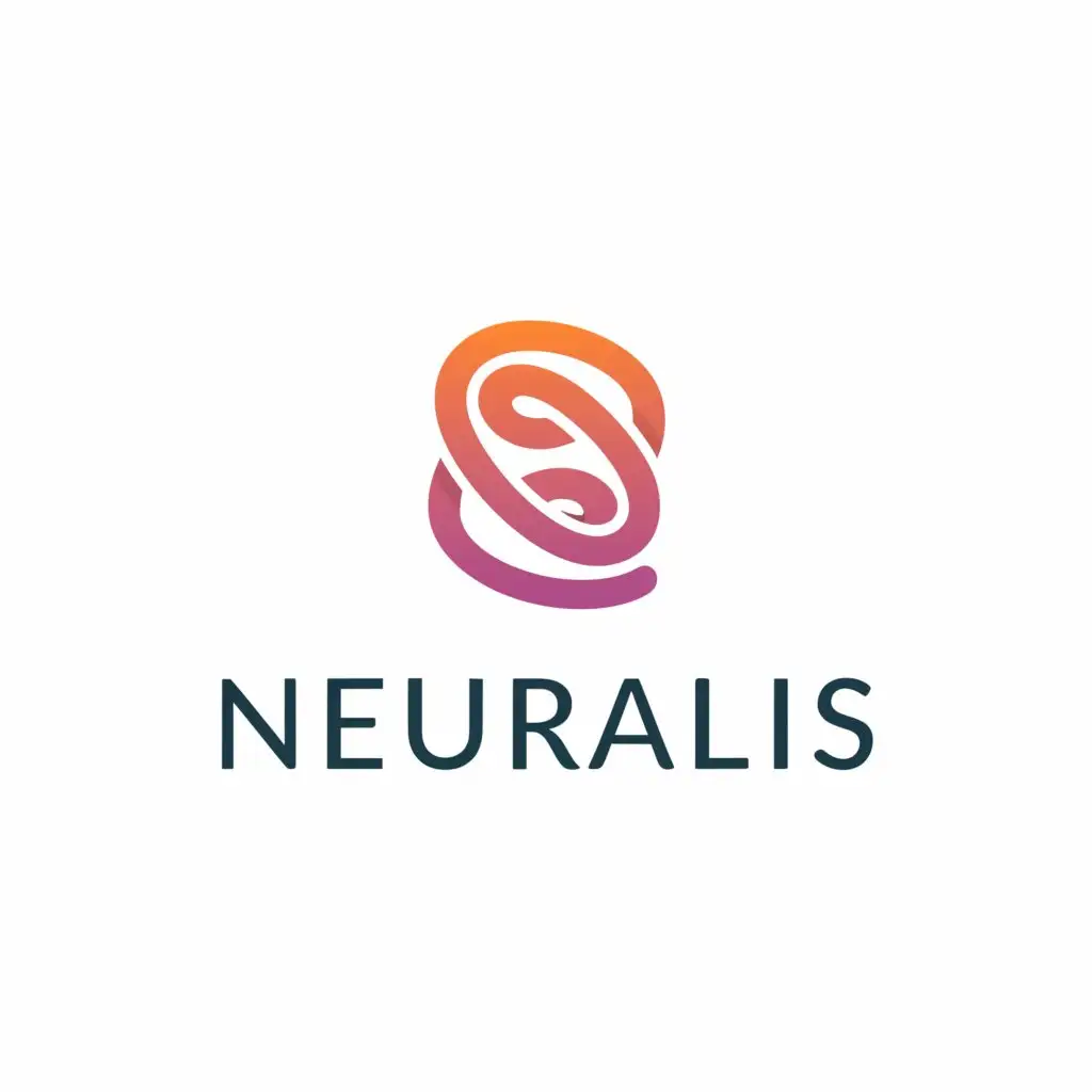 a logo design,with the text "neuralis", main symbol:warped star,Minimalistic,be used in Technology industry,clear background