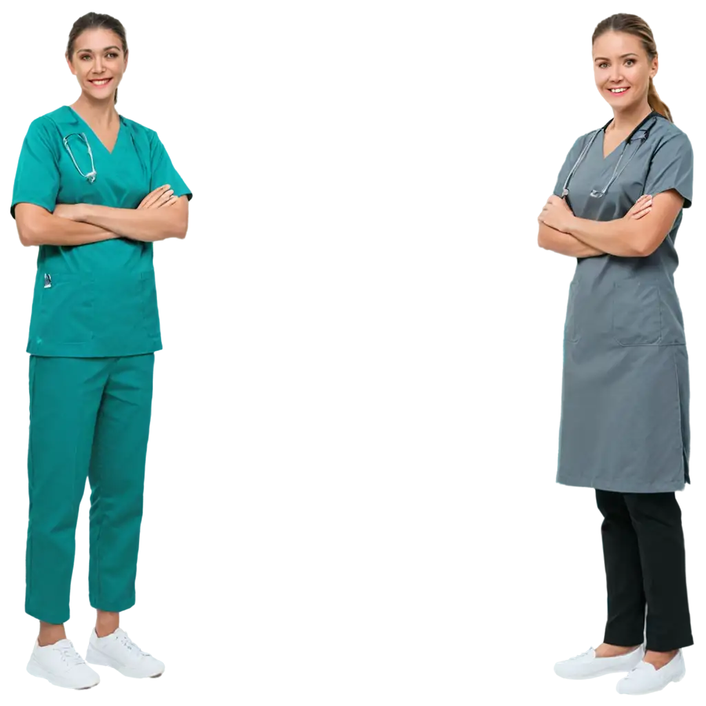 Doctors and nurses uniforms