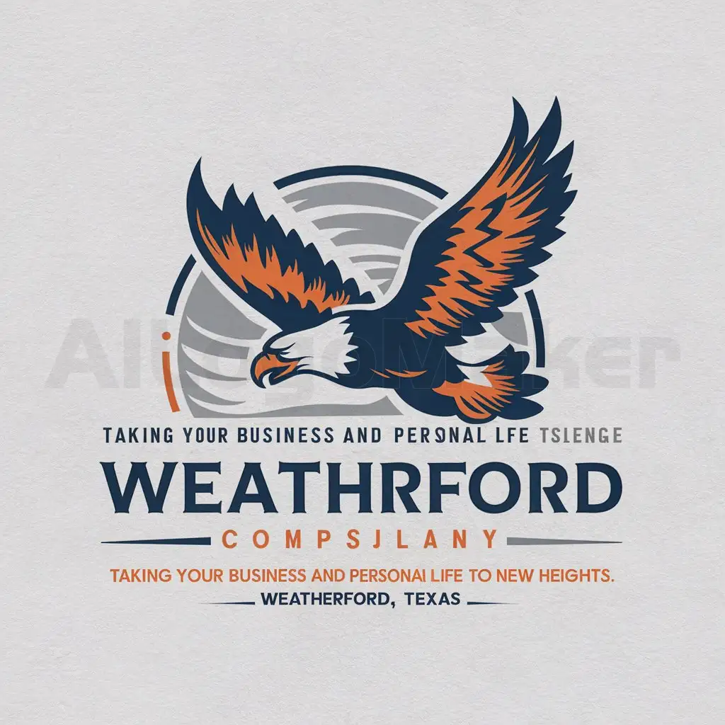a logo design,with the text |Taking your Business and Personal life to new Heights|, main symbol:We need a logo designed for a new coaching and consulting company based in Weatherford, Texas. We specialize in helping companies/business owners with growing sales, profit and personal growth. We are targeting any home service companies. Like HVAC, Plumbing, Electrical, roofing, etc. Color scheme we are looking for include navy and orange.nLogo TextnTaking your Business and Personal life to new Heights,Moderate,clear background