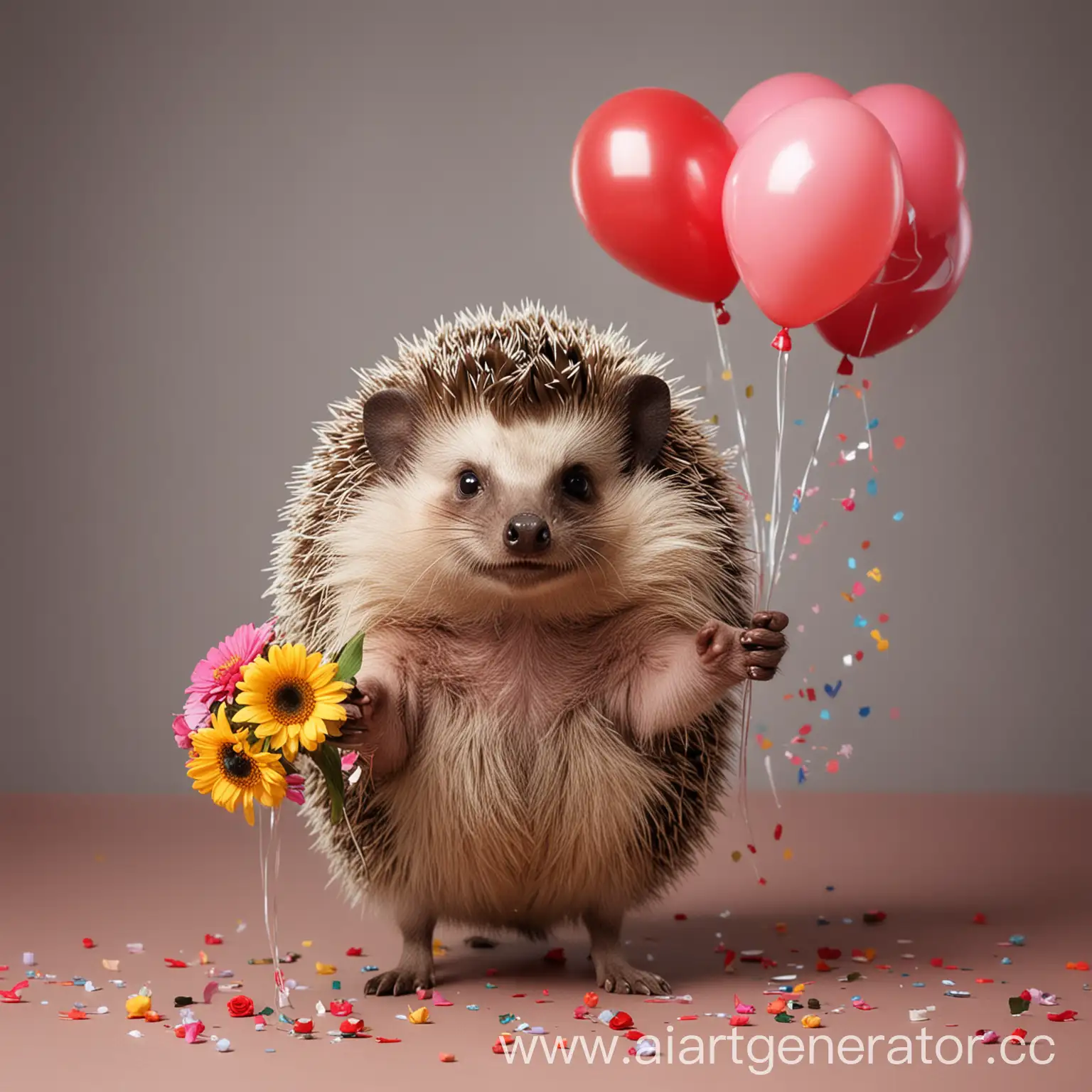 Playful-Hedgehog-with-Flowers-and-Balloons