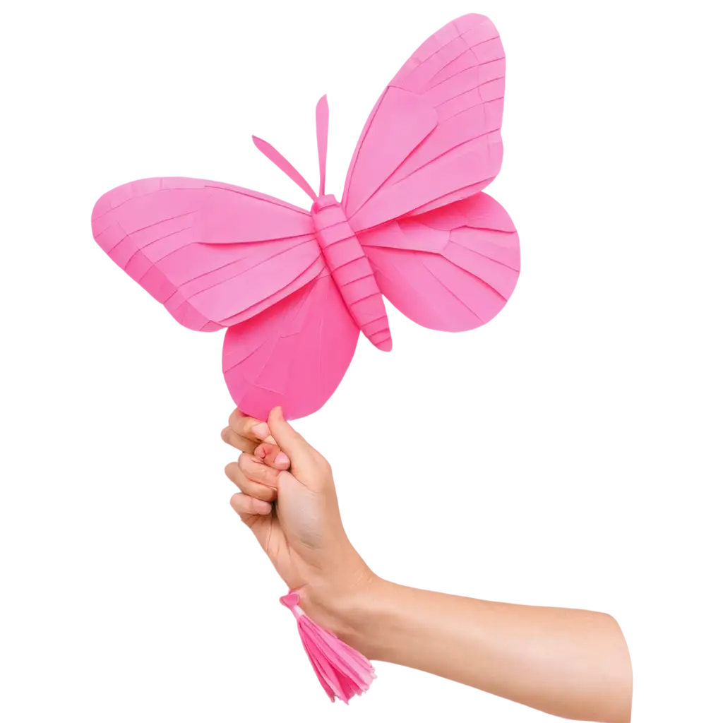 Adorable-Pink-Baby-Butterfly-Piata-Create-a-Vibrant-PNG-Image-for-Festive-Celebrations