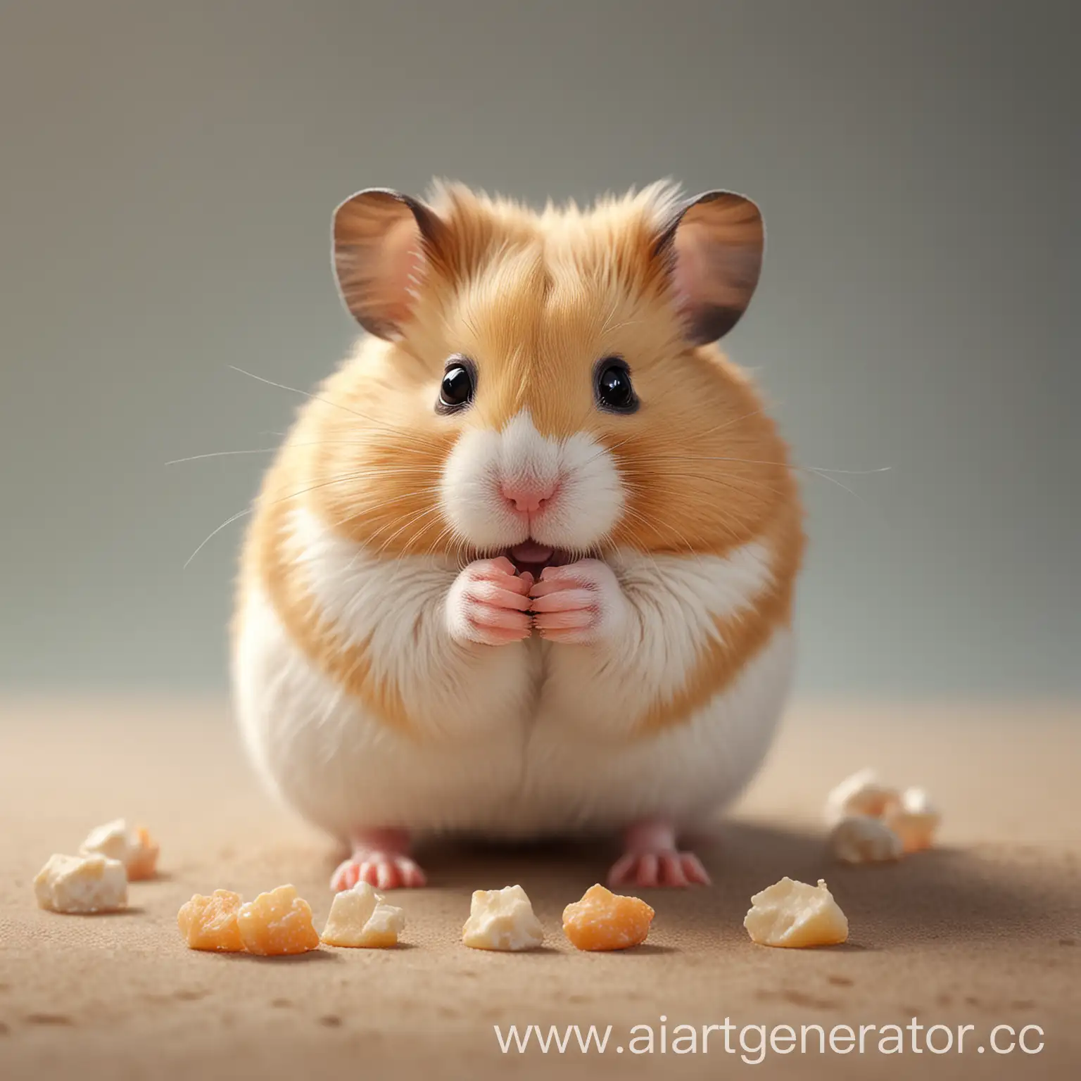 Adorable-Realistic-Hamster-Photography-Capturing-the-Charm-of-a-Tiny-Companion