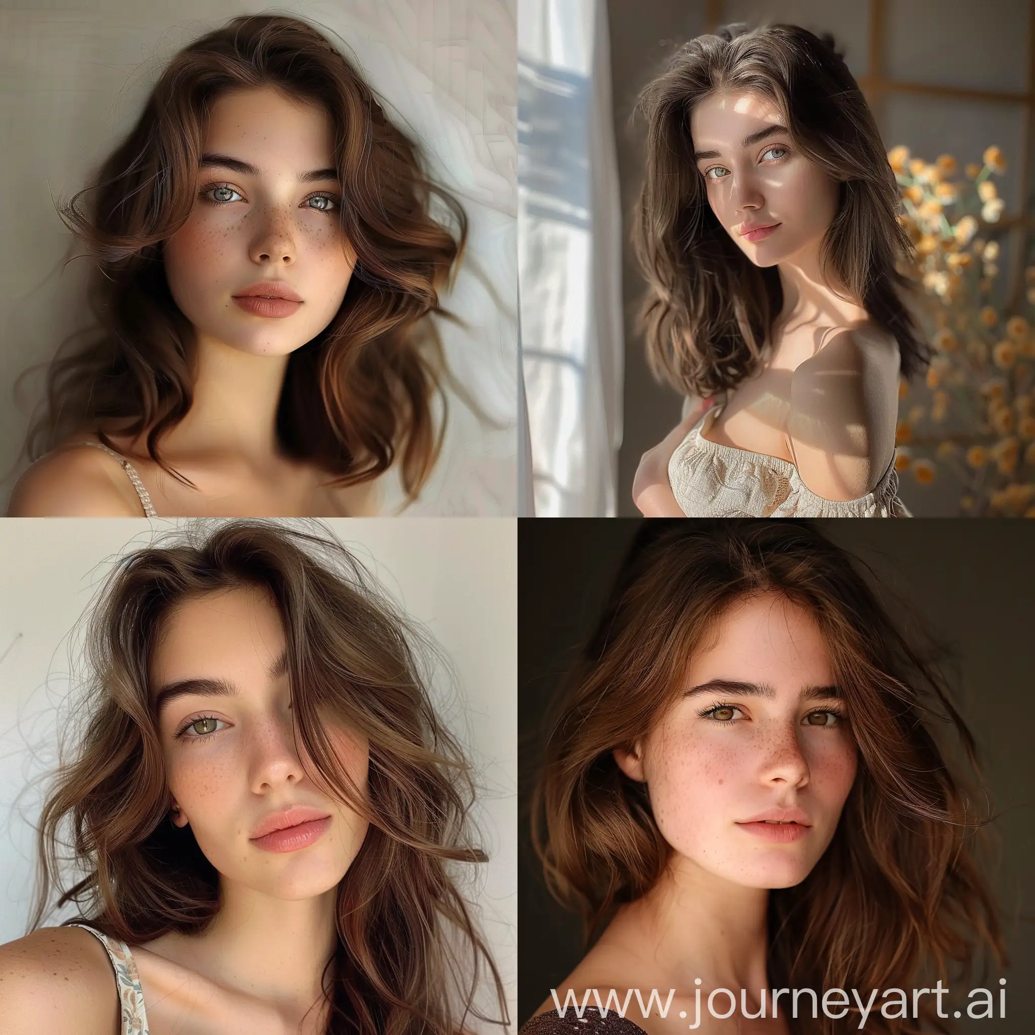Elegant-Young-Woman-with-Brown-Hair-in-Natural-Beauty-Portrait