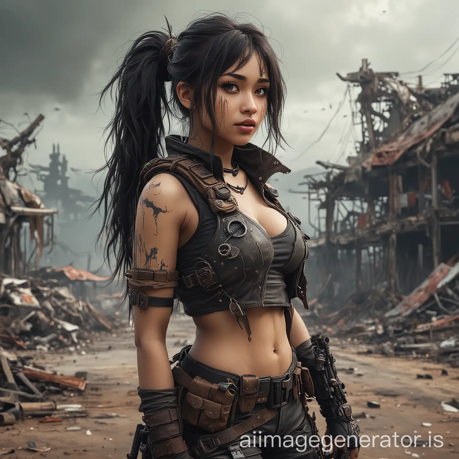 Valkyrae, post-apocalyptic 