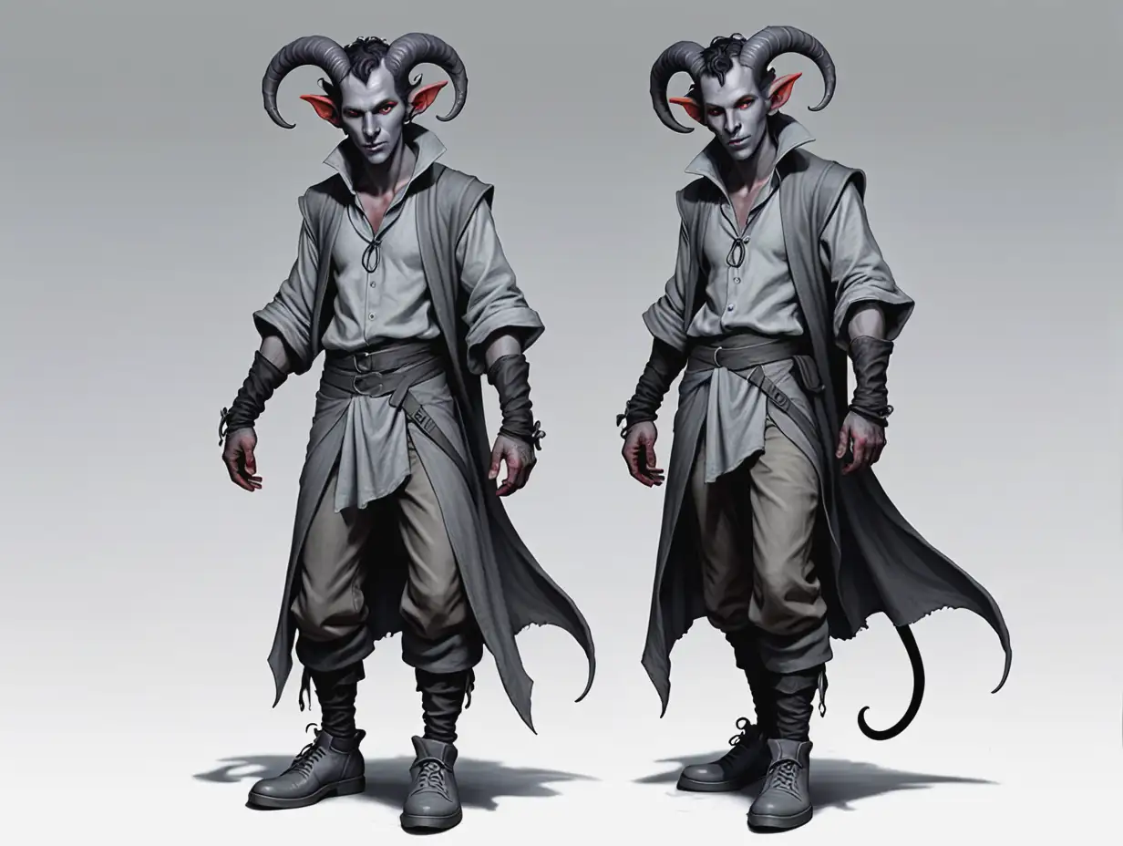 Tiefling-Man-in-Grey-Rags-and-Shoes
