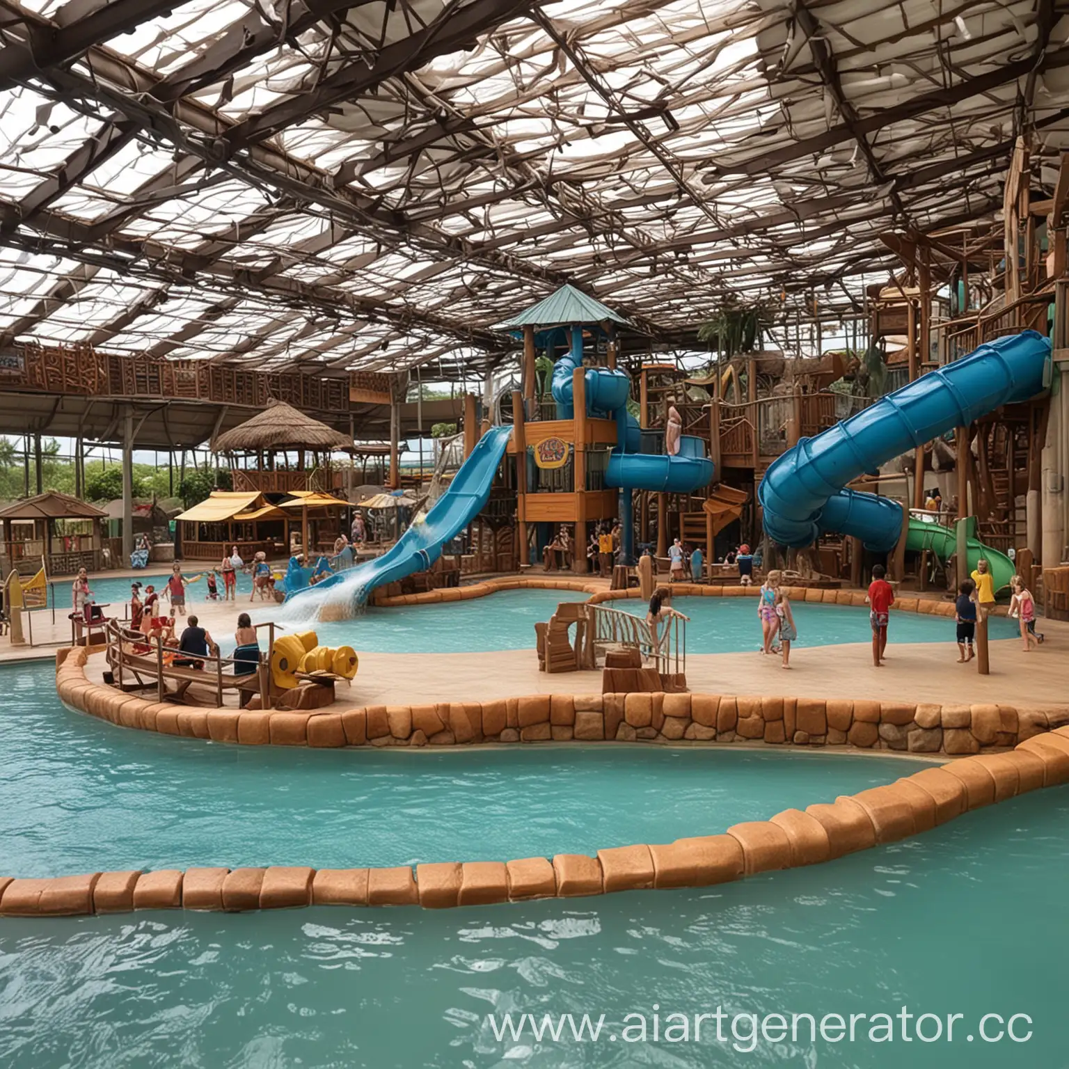 Exploring-the-Childrens-Area-at-the-Hawaiian-Covered-Water-Park