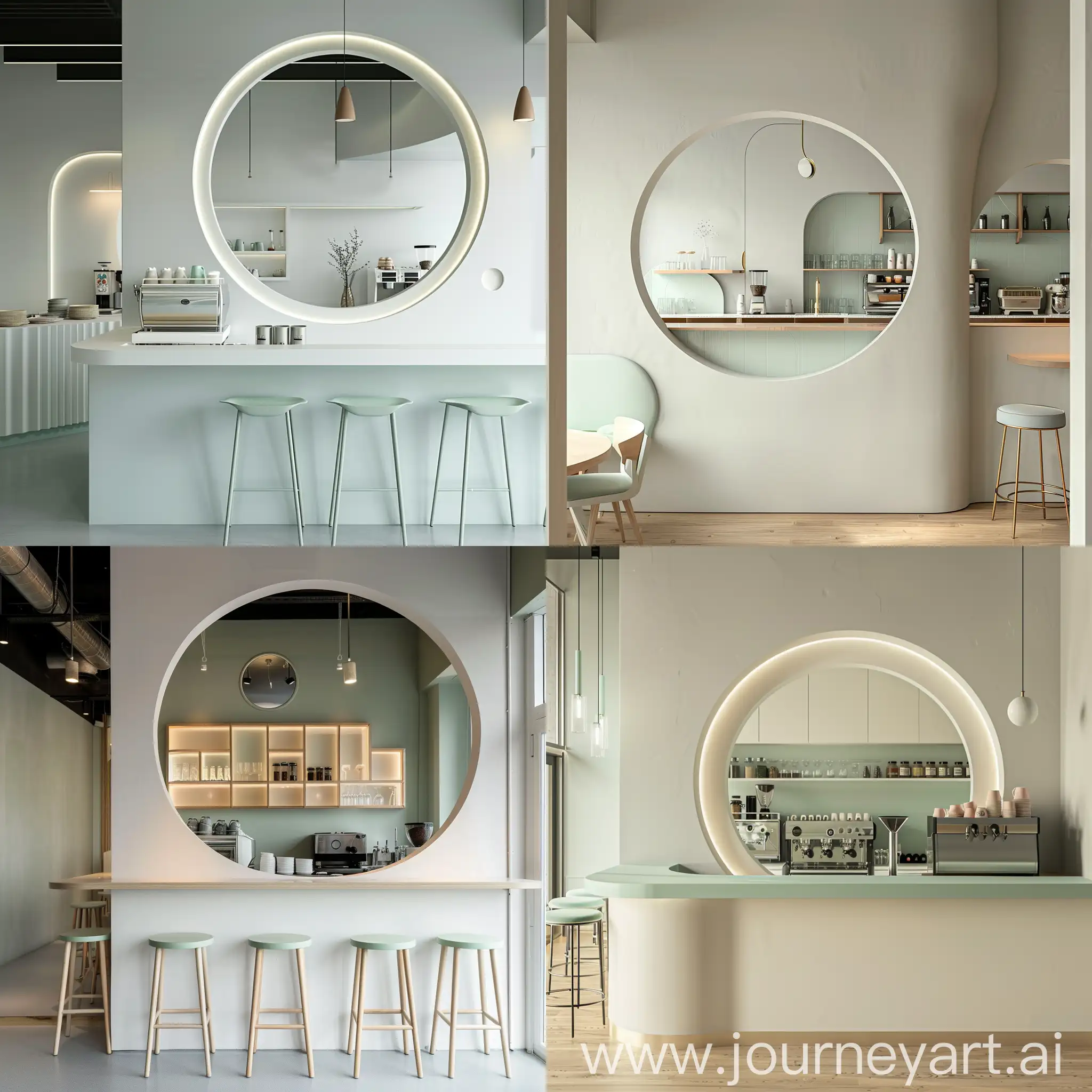 Minimalist-Coffee-Shop-Interior-with-Round-Window-View