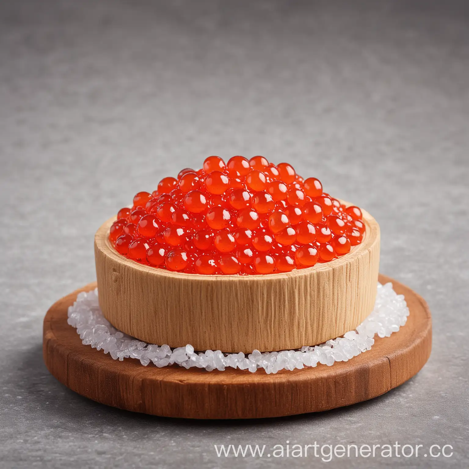Delicious-Red-Caviar-on-Vibrant-Background