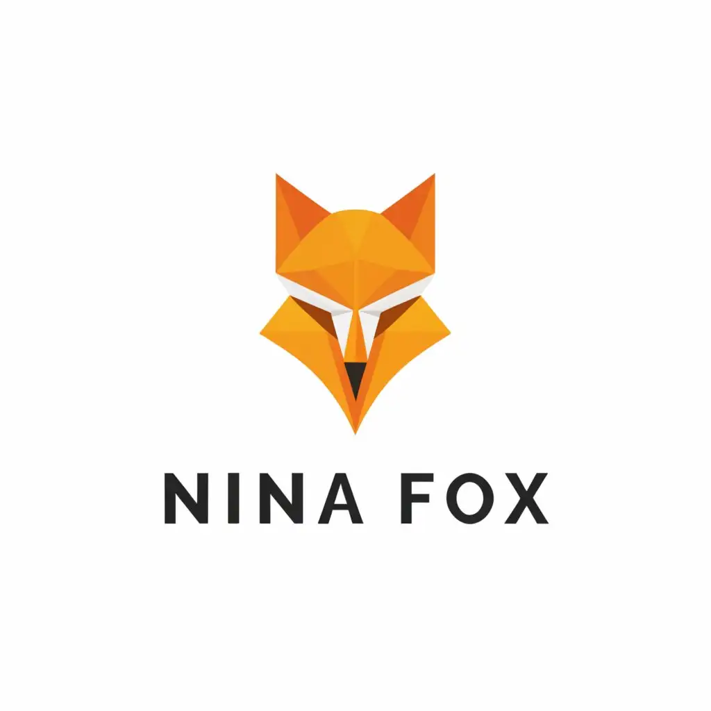 LOGO-Design-For-Nina-Fox-Modern-Fox-Symbol-for-Internet-Industry